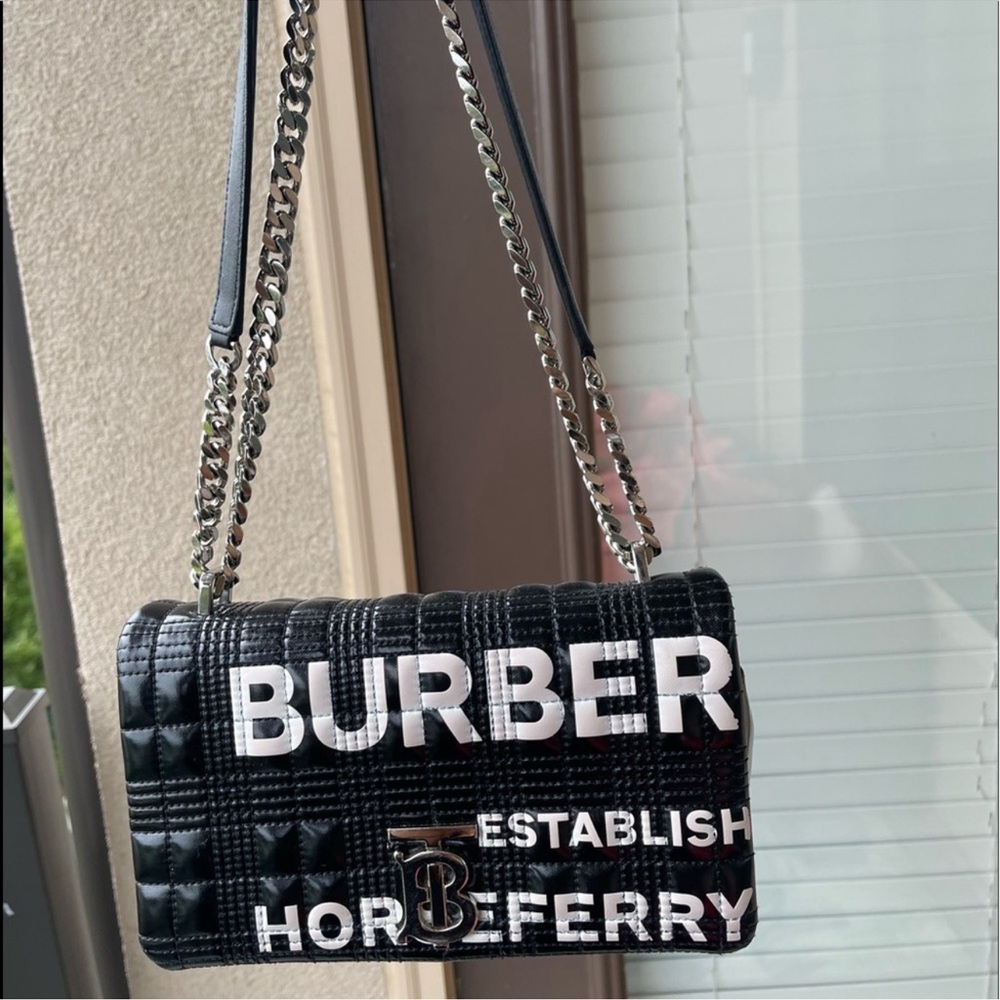 Burberry Horseferry Print Quilted Lola Bag - Picture 5 of 9